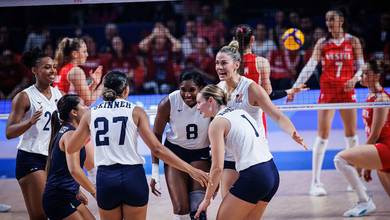 List of American women's volleyball teams attending the Volleyball Nations League 2024: The goal of champion - Photo 1