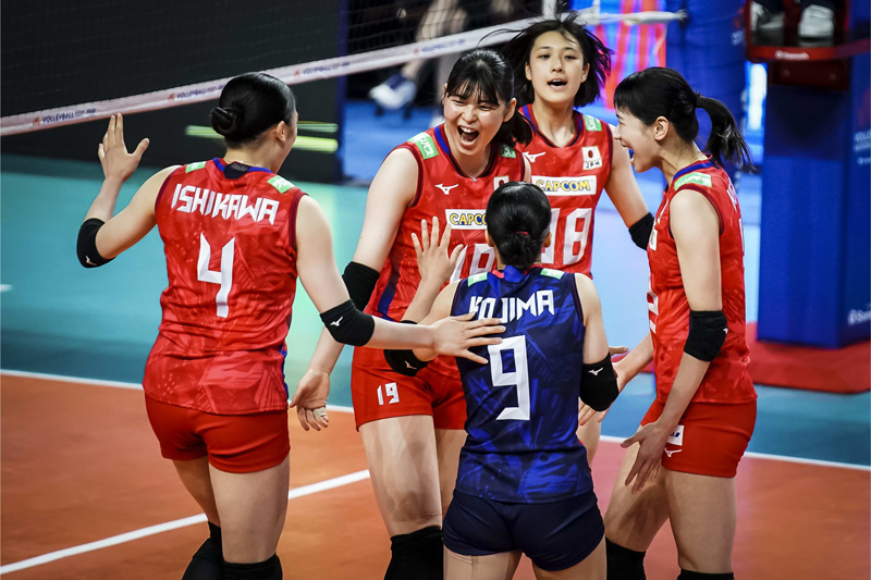 List of Japanese women's volleyball teams attending Volleyball Nations League 2023 - Photo 1