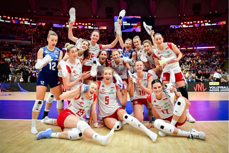 List of Polish women's volleyball teams attending Volleyball Nations League 2025 - Photo 1