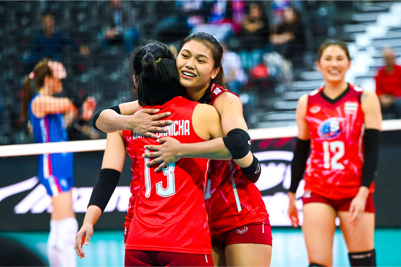 Losing the 3rd consecutive match, Thai women's volleyball was eliminated in the 2022 World Championship - Photo 1