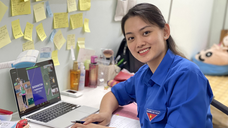 Miss Nguyen Thu Hoai: multi -talented girl in Vietnamese volleyball village - Photo 1