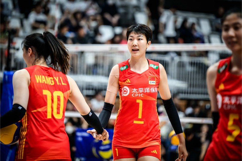 Chinese women's volleyball team collapsed before Serbia in Volleyball Nations League 2023 - Photo 1