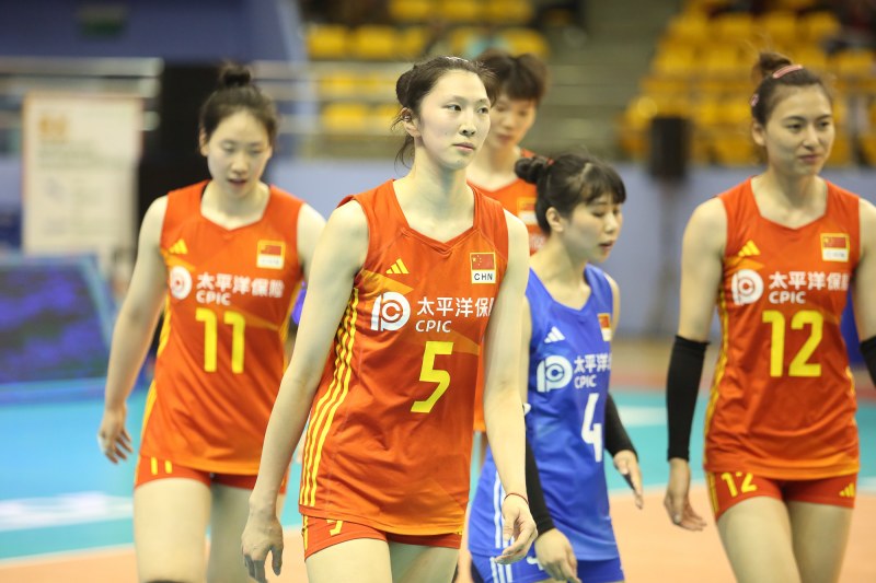 Chinese women's volleyball team won India in the Asian Championship 2023 - Photo 1
