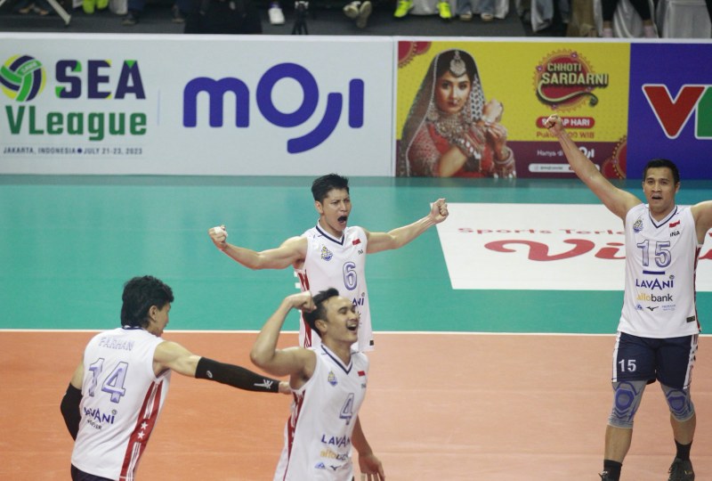 Indonesia Men's Volleyball Recruitment 'Payment' Thailand Success, Week 1 Sea V.League 2023 - Photo 1