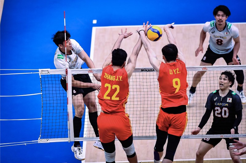 Recruitment of Men's Men's Volleyball almost loses to China in Volleyball Nations League 2023 - Photo 1