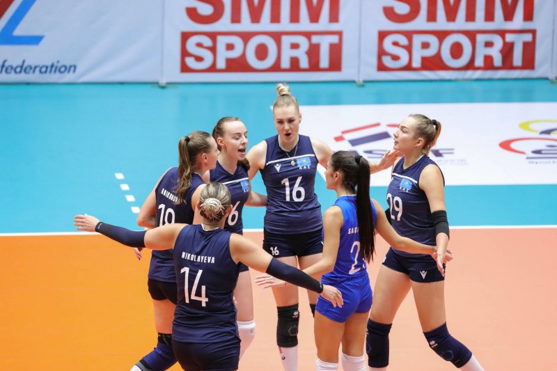 Recruiting Kazakh women's volleyball to make an unsuccessful effort before Japan in the Asian Championship 2023 - Photo 1