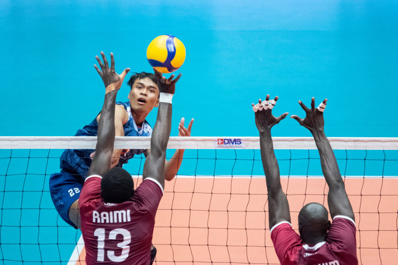 Recruiting Thai men's volleyball to lose Qatar white, eliminated from the Asian Championship 2023 - Photo 1