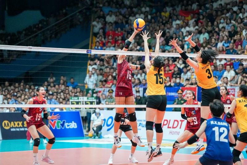 Recruiting Vietnamese women's volleyball to regret Thailand, pity in second in Sea V.League 2023 - Photo 1