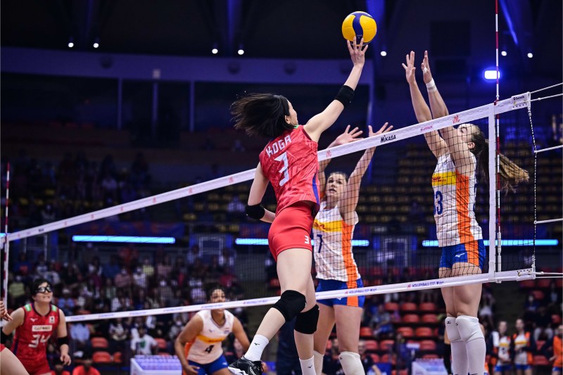Recruitment of Japanese women's volleyball loses Dutch shock in Volleyball Nations League 2023 - Photo 1
