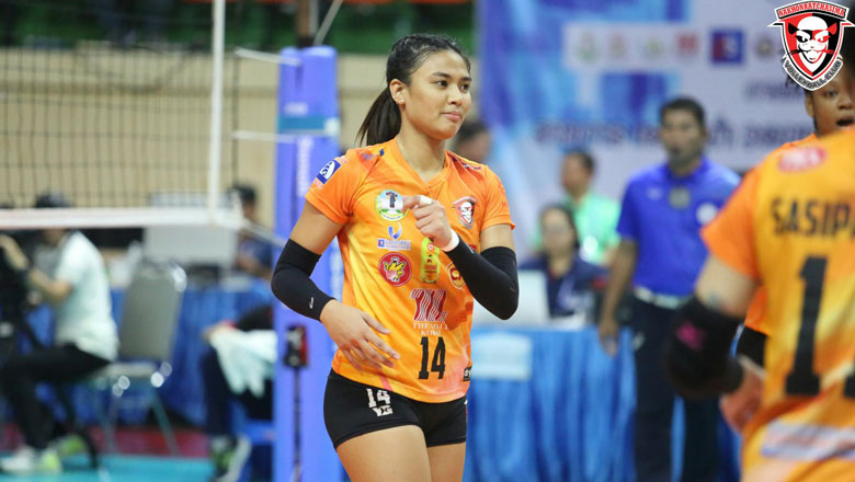 Returning after the trip to Thailand, the Philippine volleyball star praised all the words - Photo 1