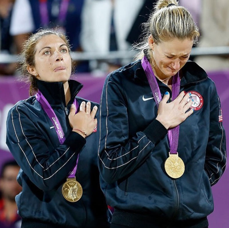 Secrets about the legendary couple of world beach volleyball - Photo 1
