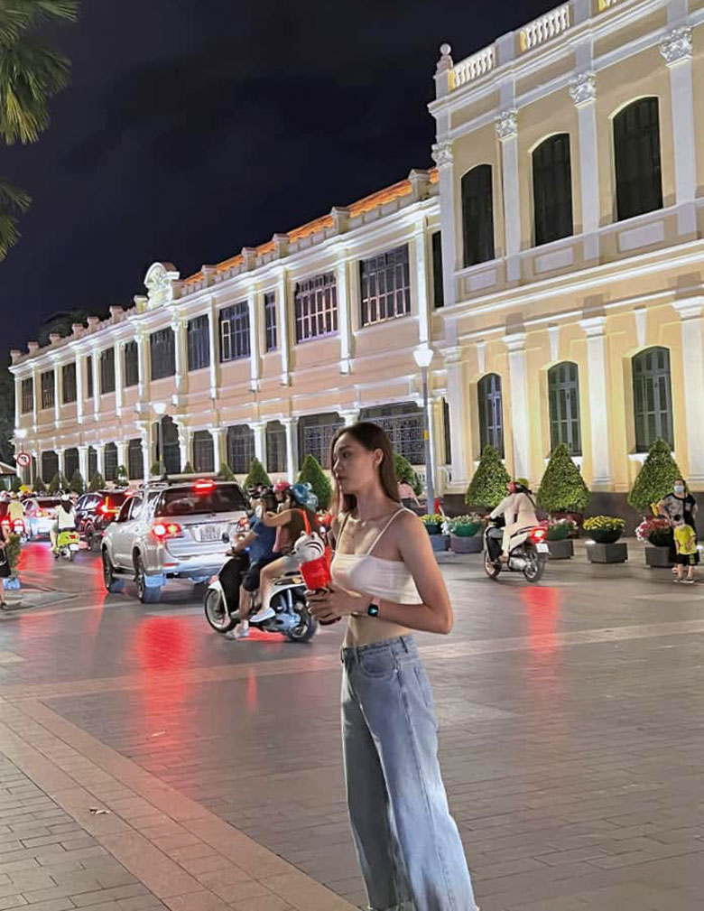 See the beauty of Dang Thi Kim Thanh before the new season - Photo 3