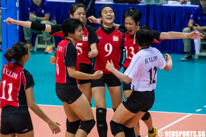 Singapore women's volleyball in Indonesia prepares for SEA Games 32 - Photo 1