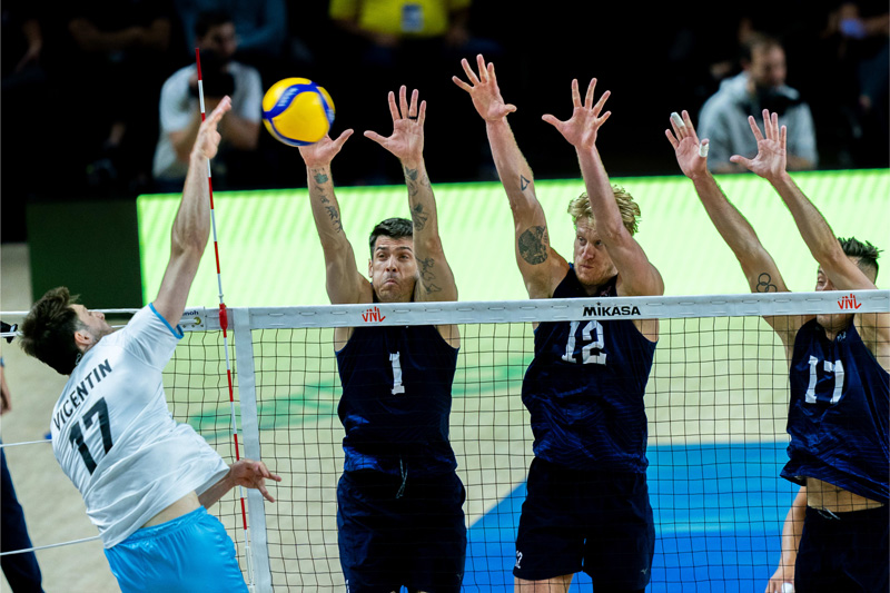 South American Volleyball Recruitment Bitter Argentina at home in Volleyball Nations League 2023 - Photo 1