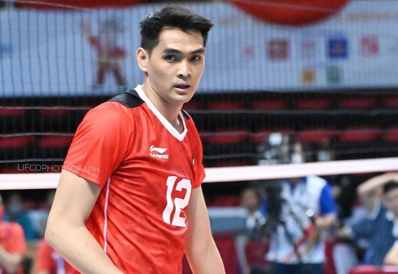Southeast Asia No. 1 male volleyball star after being eliminated from the list of ASIAD 19 - Photo 1