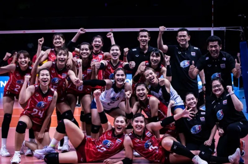 Thai female volleyball coach revealed the biggest goal 2023 - Photo 1