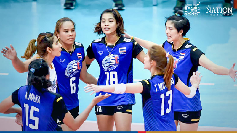 Thai volleyball closed the list, type 