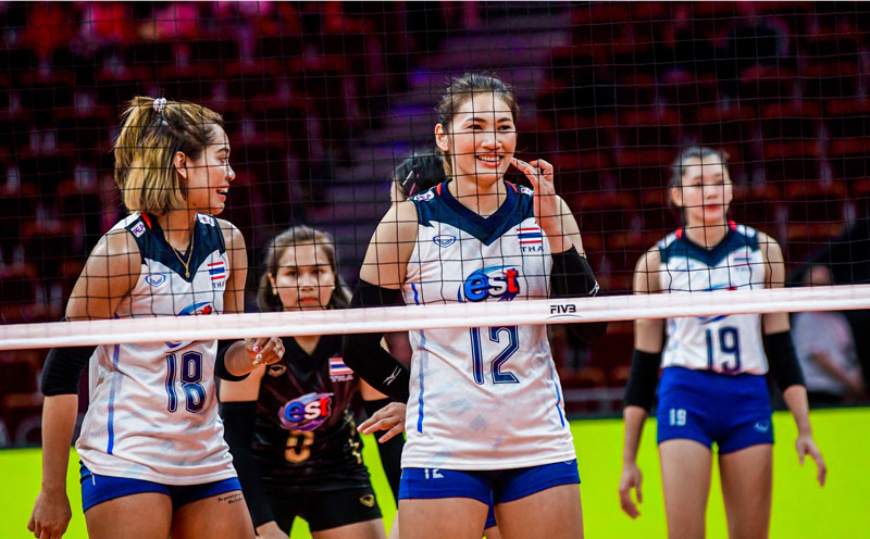 Thailand lost quickly, Egonu and his teammates almost 'hugged' before Belgium - Photo 1