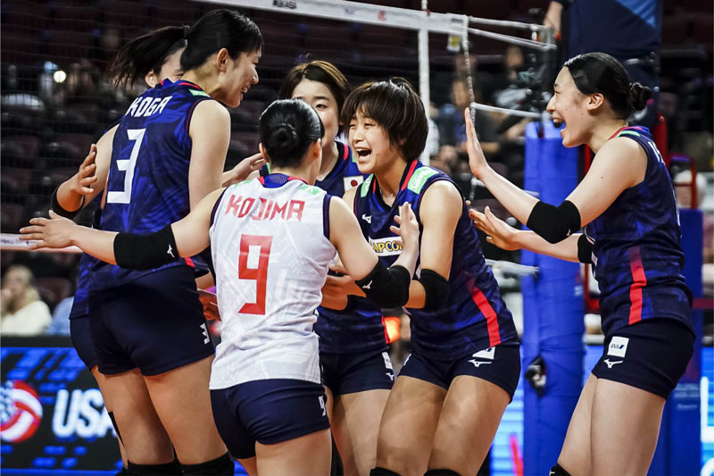 The 'big sister' Asian volleyball is constantly shocking at VNL 2022 - Photo 1