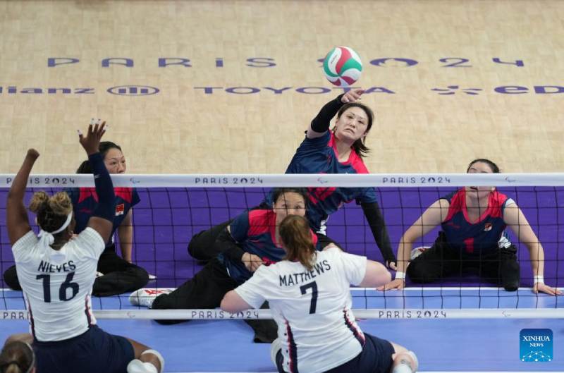 The 3rd Chinese sitting volleyball in a row lost pain in the Paralympic gold match - Photo 1