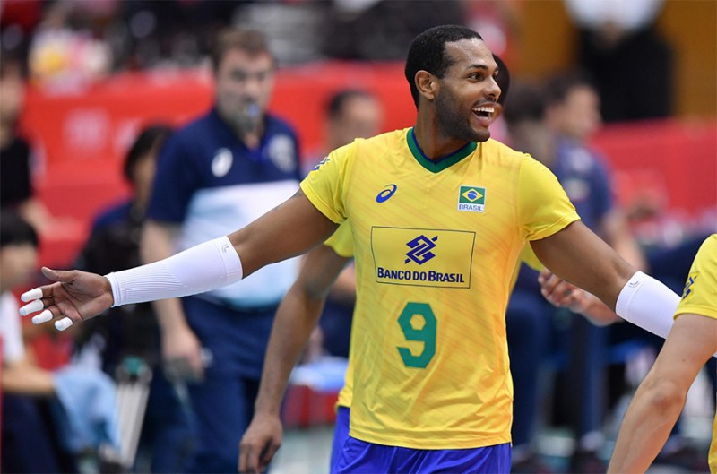 The Brazilian recruited 'Volleyball monster' of Cuba's original Cuba in the Paris Olympic Games 2024 - Photo 1