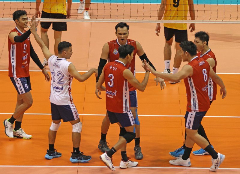 The Indonesian male volleyball team fell to regret against China's 2nd team in the Asian Championship 2023 - Photo 1