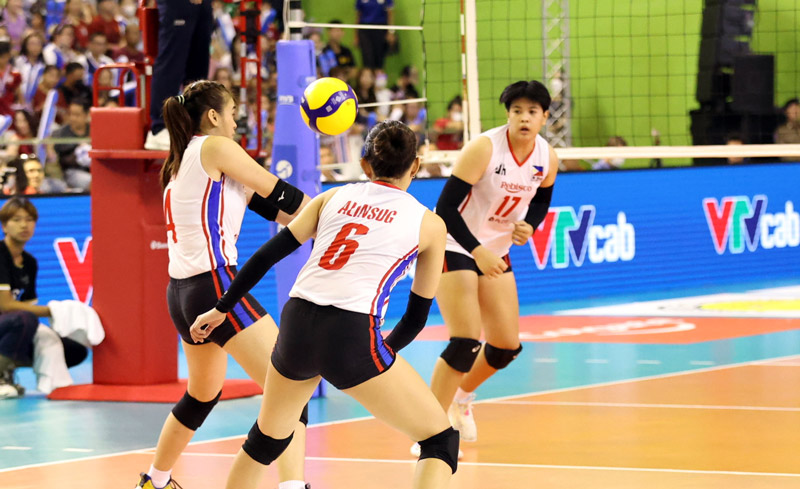 Recruitment of Women's Volleyball Philippines lost bitter to Kazakhstan in the Asian Championship 2023 - Photo 1