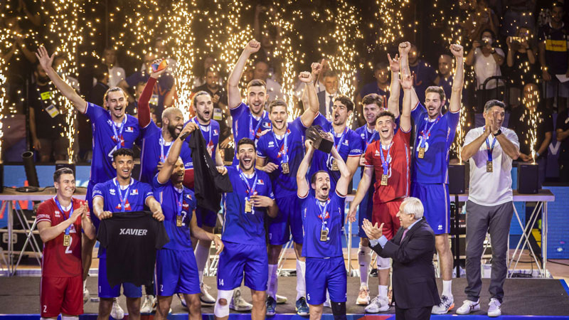 The best squad of the VNL men's volleyball tournament 2022 - Photo 1