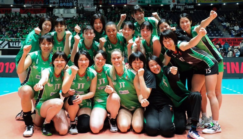 The final of the Japanese national championship volleyball tournament: big shock - Photo 1