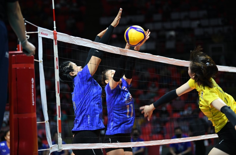 Image emotional match farewell 7 athletes Legend of Thai women's volleyball - Photo 12