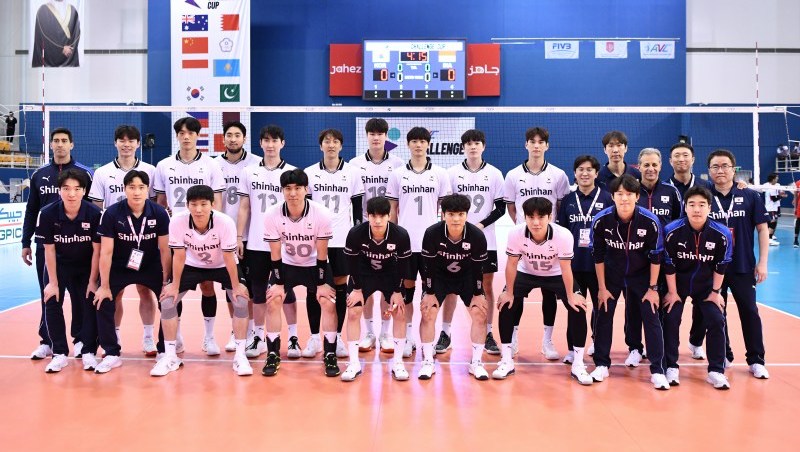 List of Korean Men's Volleyball Recruitment AVC Nations Cup 2025 - Photo 1
