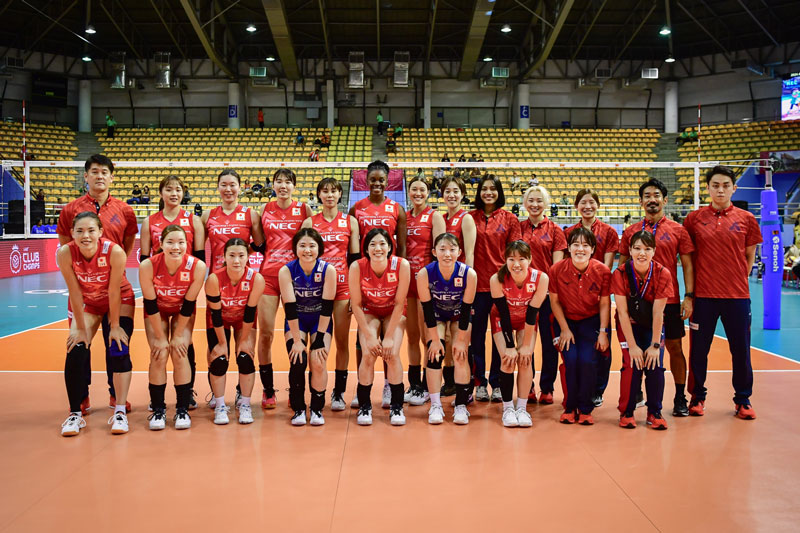 List of NEC Red Rockets Club to attend the World Women's Club Volleyball Championship 2024 - Photo 1