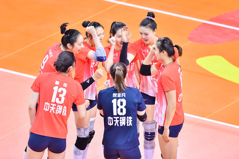 The miniature Chinese women's volleyball team has a big limit still overwhelming the opponent in the final of the league - Photo 1