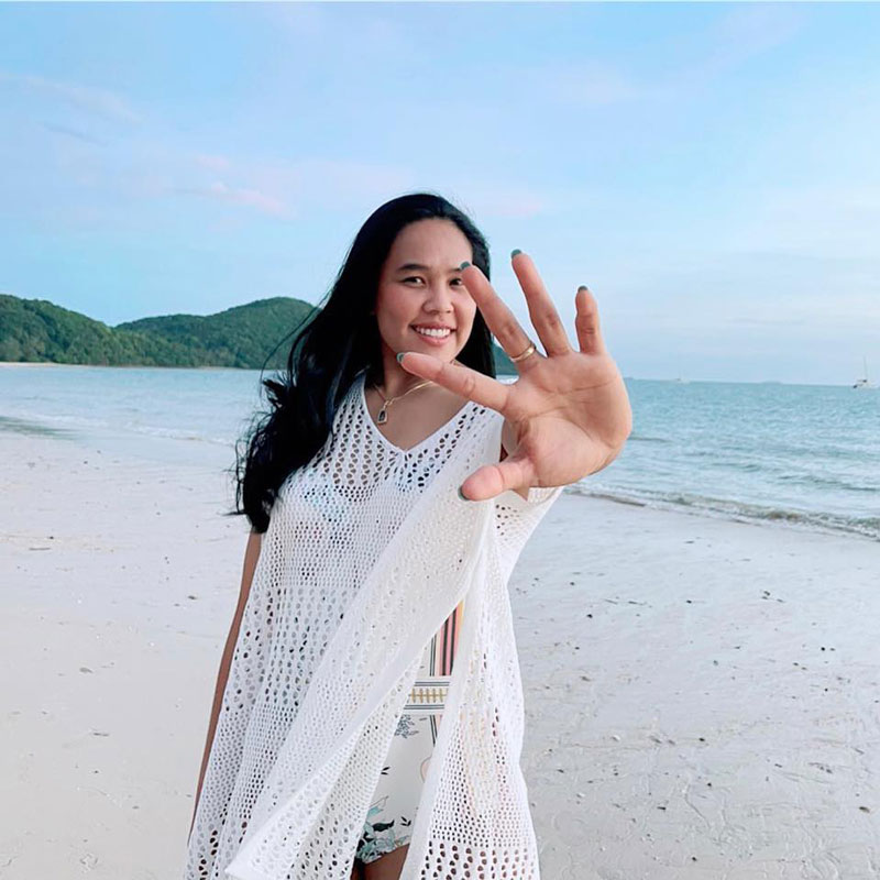 Daily beauty of Thai volleyball star is 'storming' in Vietnam - Photo 2