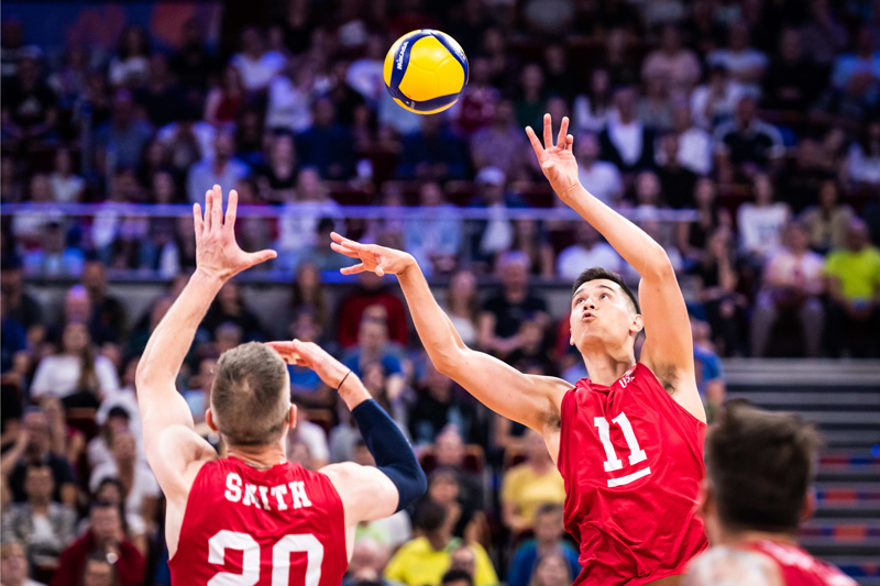 The reigning the French champion is unsuccessful in front of the US in Volleyball Nations League 2023 - Photo 1