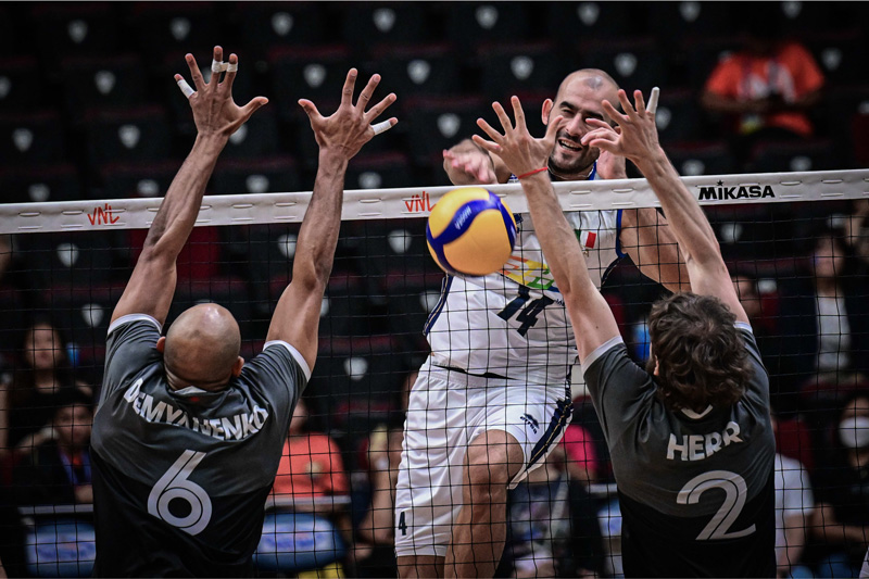 The reigning of the Italian World Investor 'Dead' in Canada in Volleyball Nations League 2023 - Photo 1