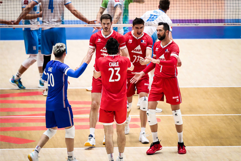 The reigning gold medal in the shocking Olympic Games in Volleyball Nations League 2023 - Photo 1