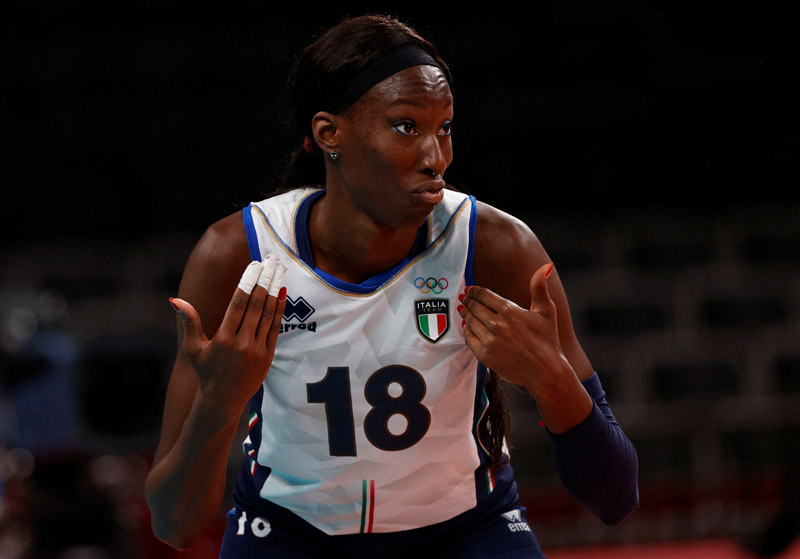 The tragedy of 'volleyball monster' Paola Egonu: Leaving the national team before the Paris Olympic qualifying round in choking - Photo 1
