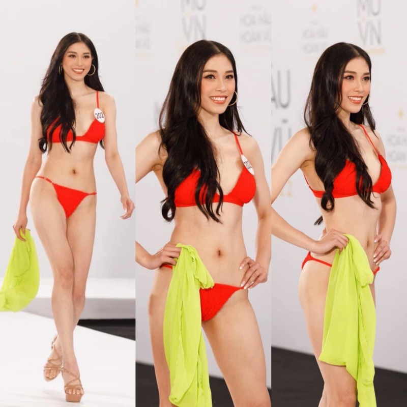 The whole set of beauty photos of Dang Thu Huyen in Miss Universe Vietnam 2022 - Photo 2