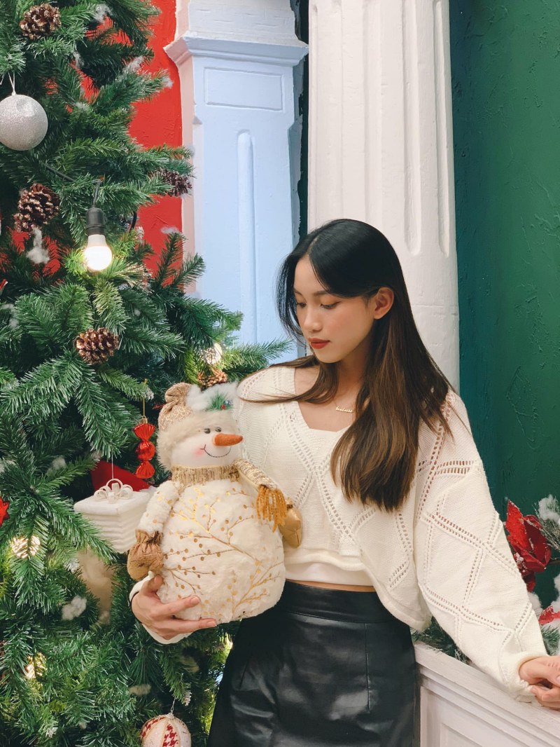 The Vietnamese volleyball beauties show off Christmas - Photo 2
