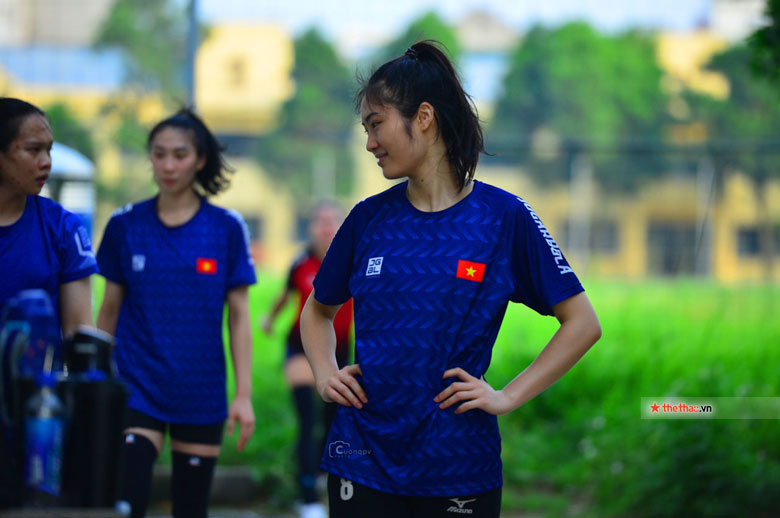 See the Star Stars of the National Women's Volleyball Team in Ninh Binh - Photo 11