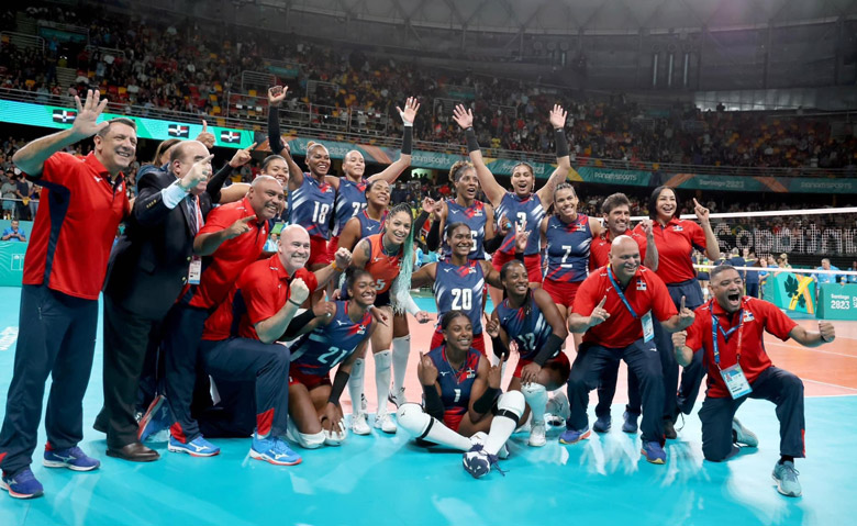 Wearing auxiliary squad, American and Brazilian volleyball loses pain at the American Games - Photo 1