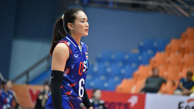 The tree score 1 of Thailand in the VTV Cup 2025 quit the prize, returning home to attend Volleyball Nations League - Photo 1