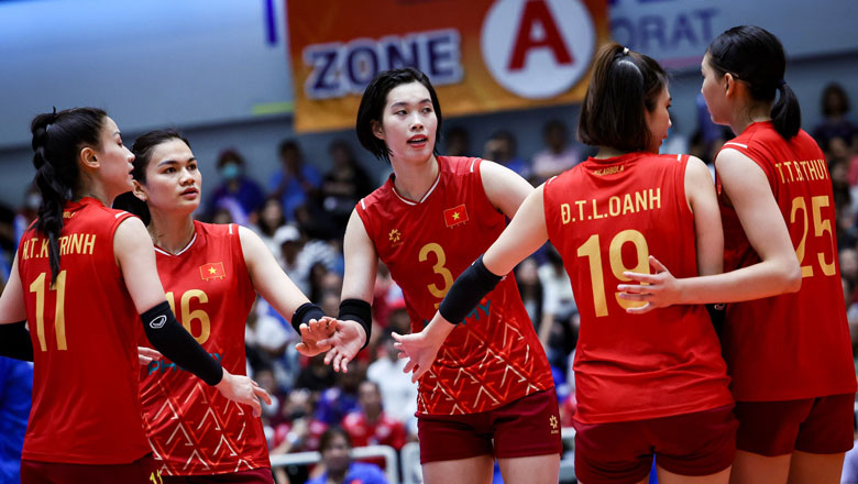 Recruiting Vietnamese women's volleyball over Cuba, the highest promotion in history on the world rankings - Photo 1