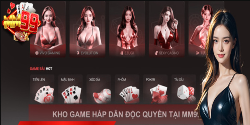 Top game cá cược đỉnh cao trên nền tảng MM99